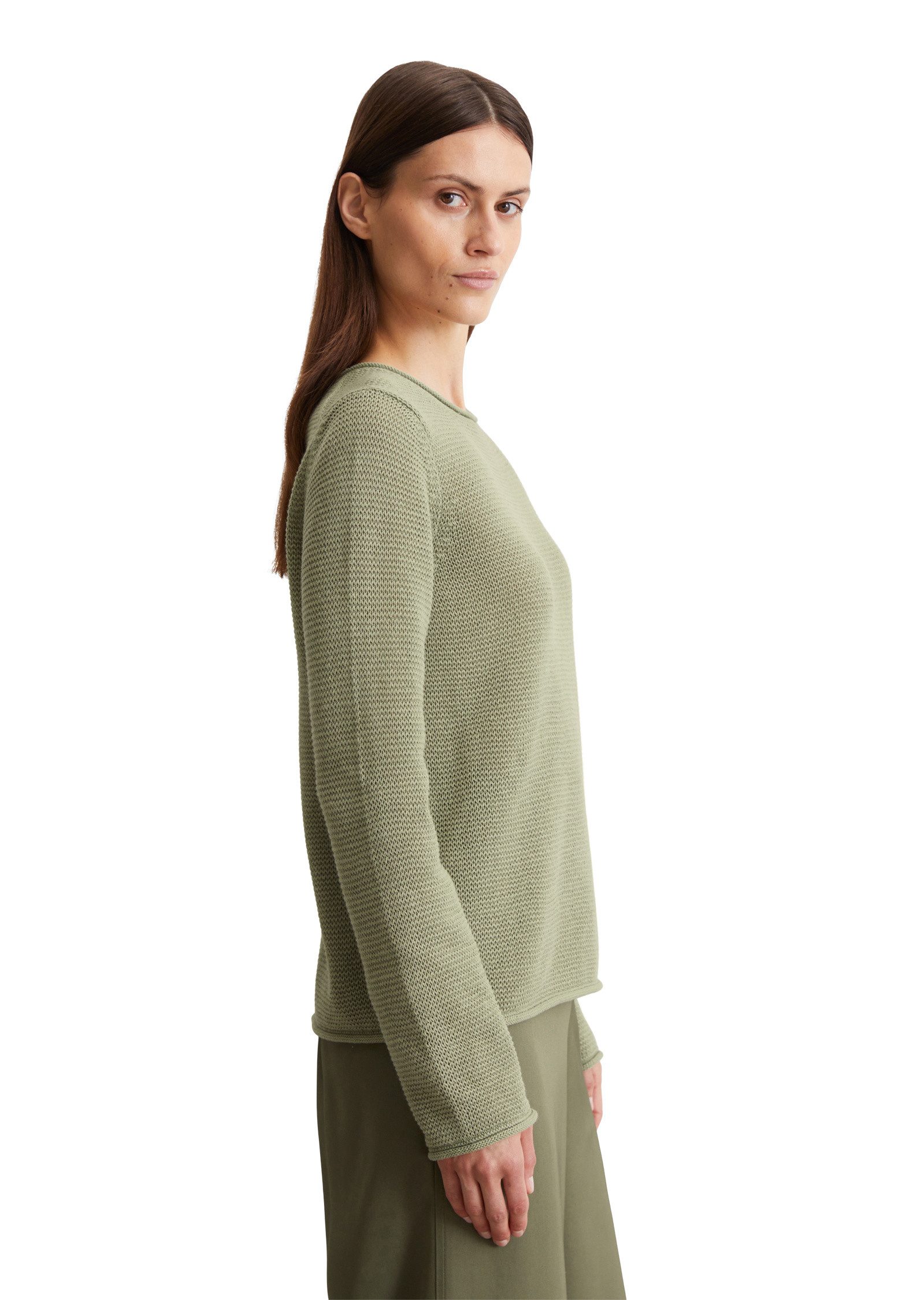Marc O'Polo Strickpullover aus softem Baumwoll-Garn günstig online kaufen