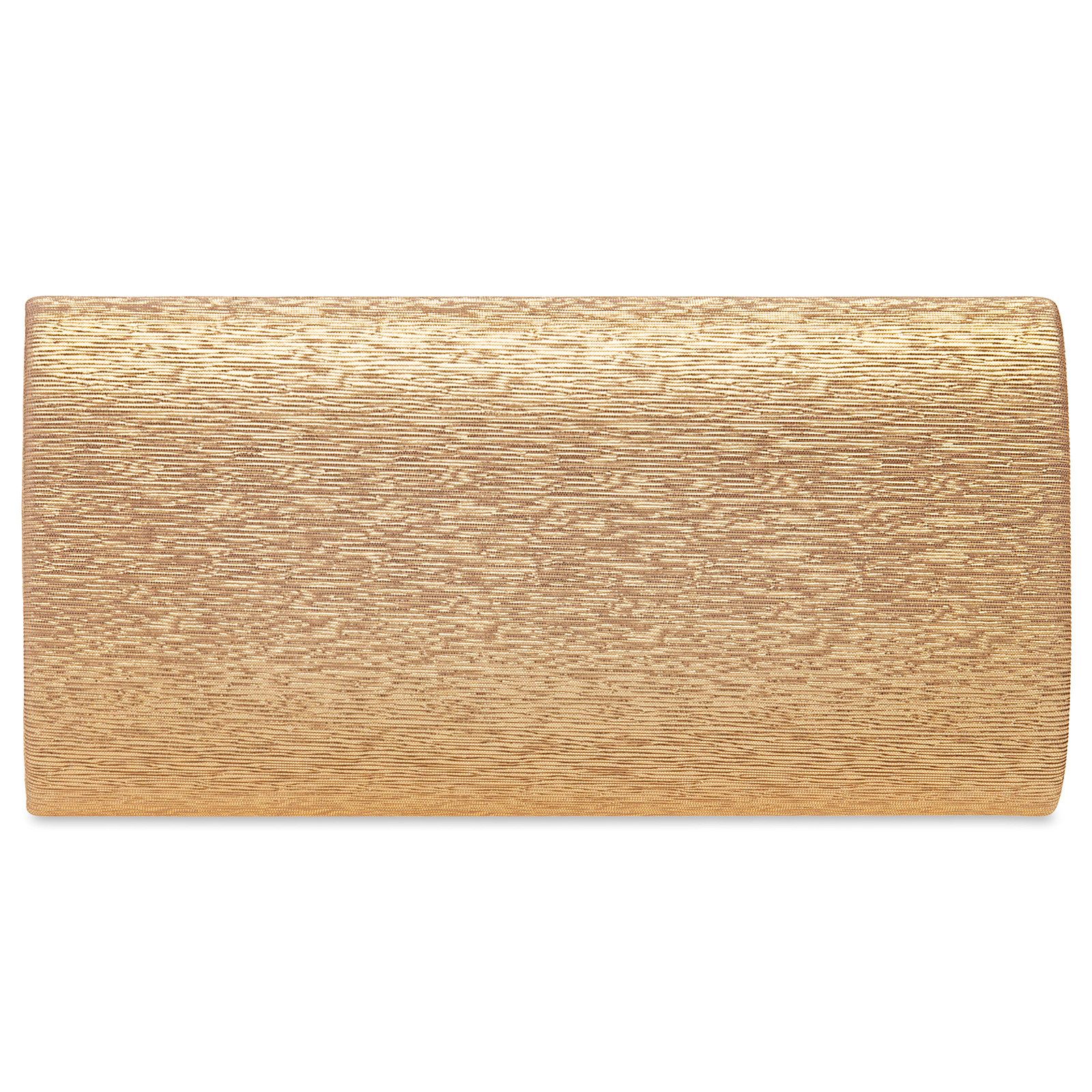 Caspar Clutch TA518 Damen kleine elegante Glanz Abendtasche