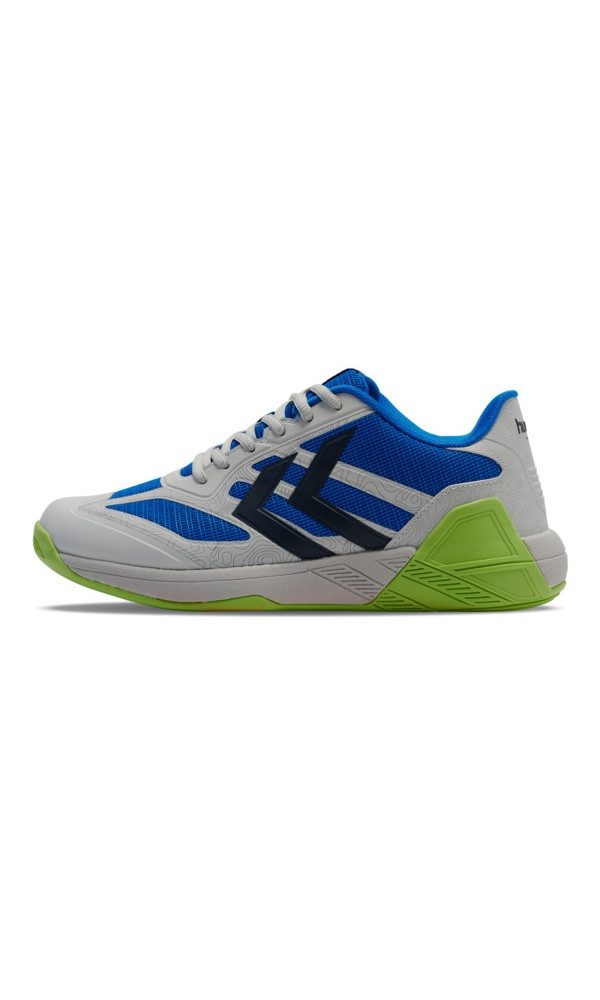 hummel Hallen-Indoorschuhe Algiz V 2024 blau/grau Herren Badmintonschuh