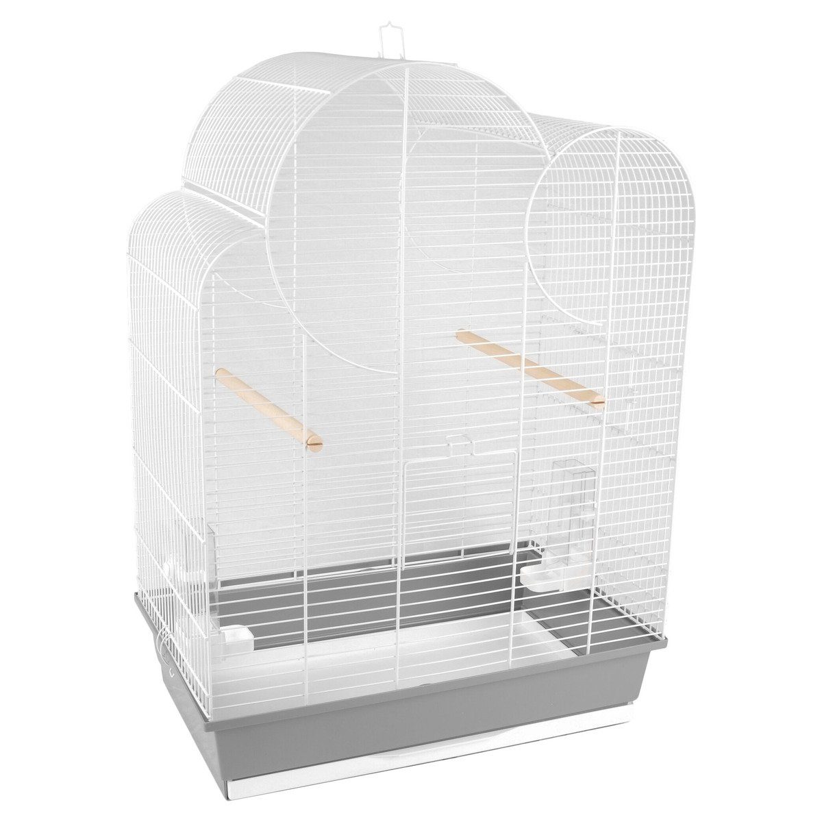 Vogelkäfig Sittichkäfig Wammer 1 weiß