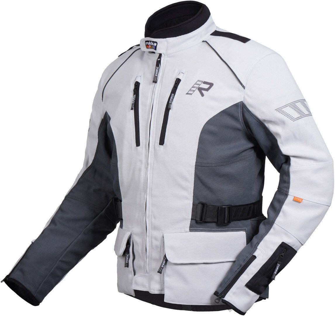 Rukka Motorradjacke AirTacama Motorrad Textiljacke Wasserdicht dehnbar protektoren reißverschluss