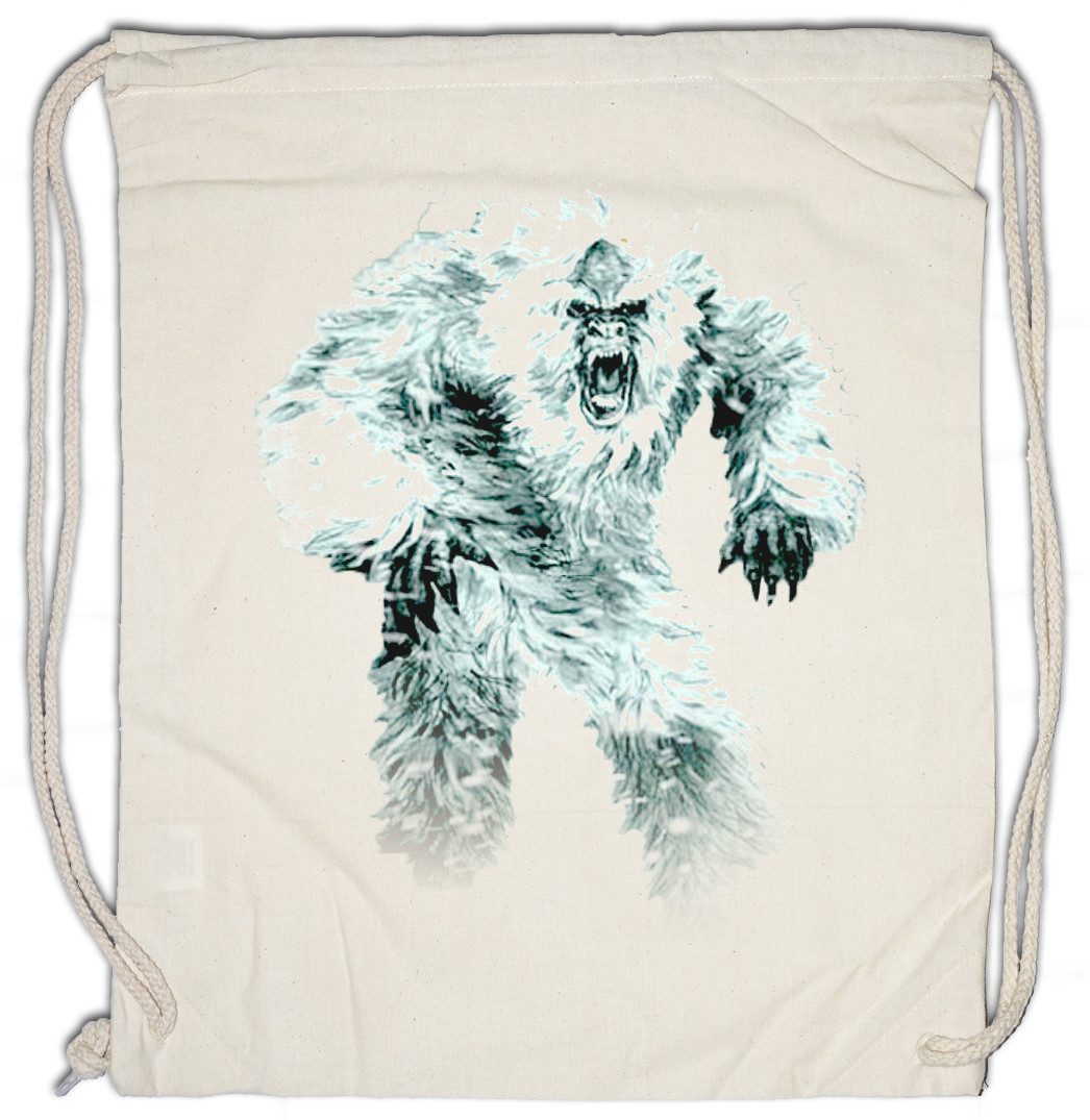 Turnbeutel Yeti I Turnbeutel Schneemensch Monster Bigfoot Creature Sasquatch