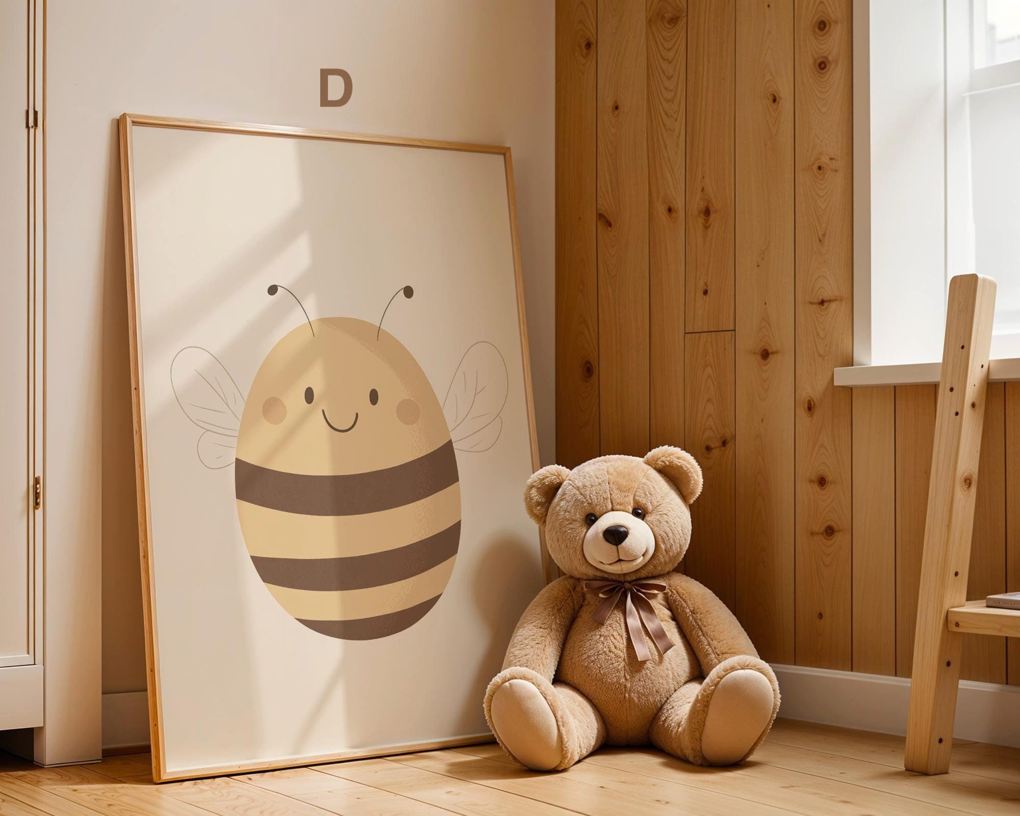 JUSTGOODMOOD Poster Premium ® Giraffe Löwe günstig online kaufen