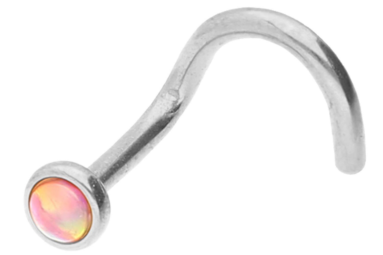 PIERCINGLINE Nasenpiercing Chirurgenstahl Nasenstecker Spirale DISC günstig online kaufen