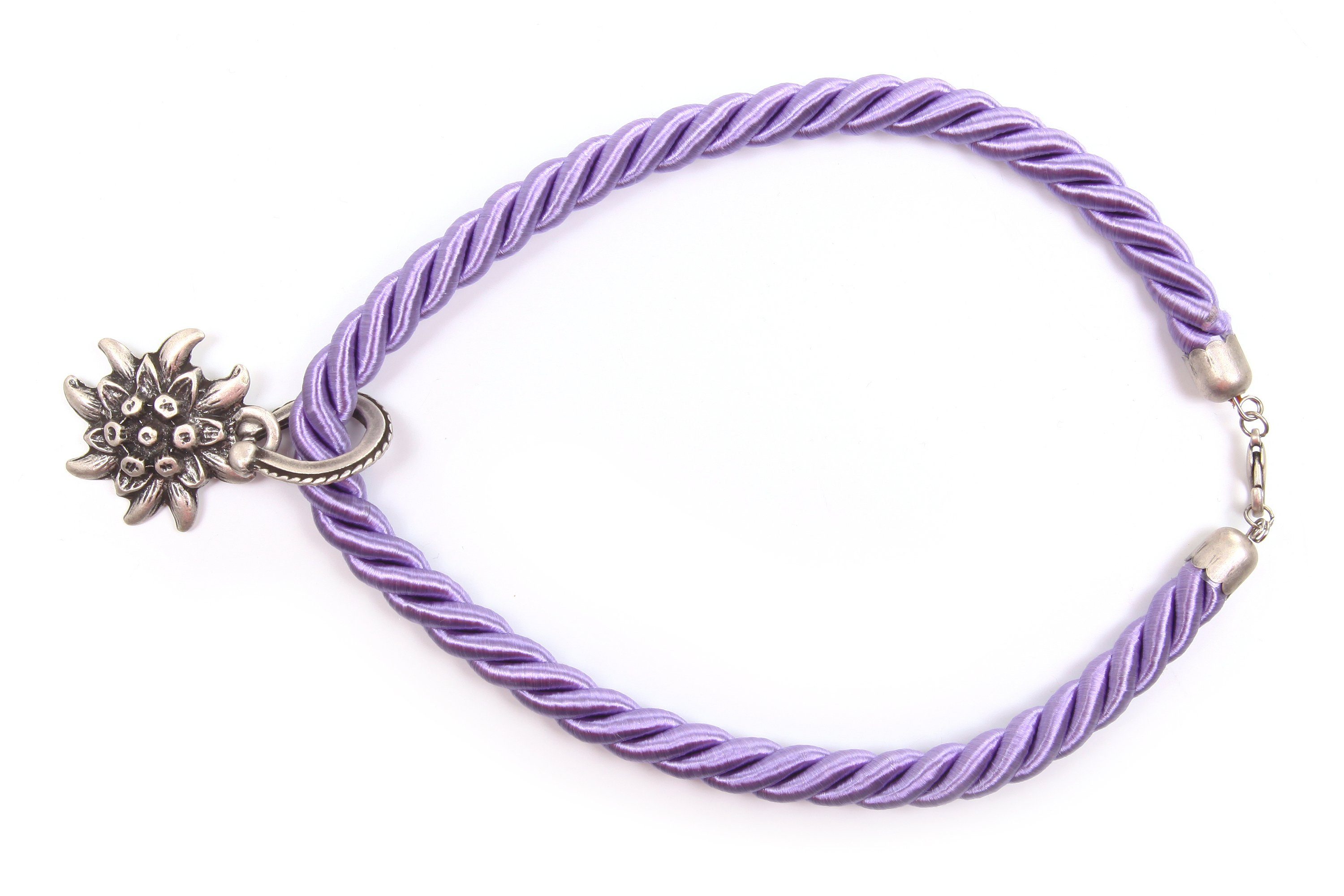 Allgäu Rebell Collier Marlene, mit Edelweißanhänger