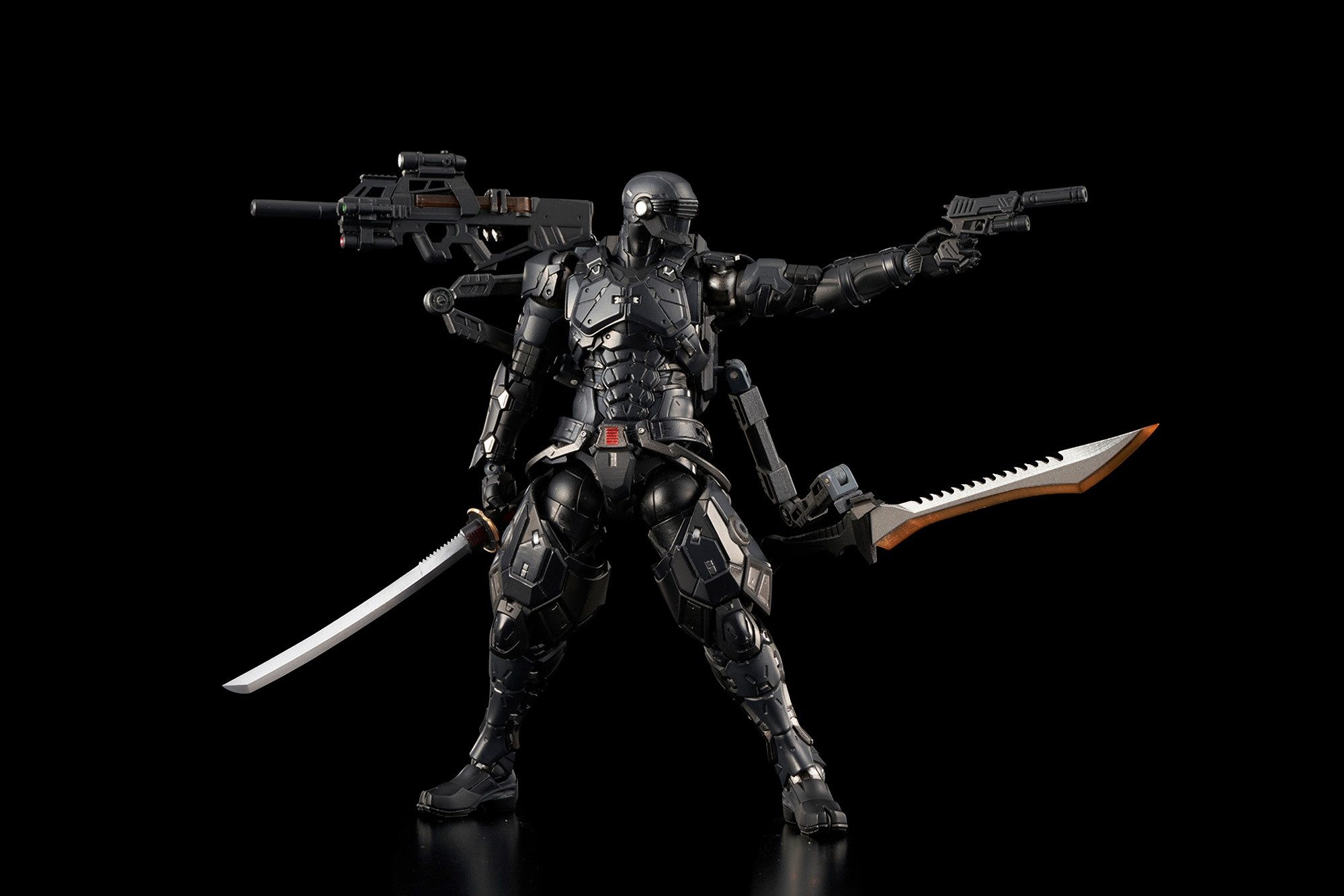 Flame Toys Actionfigur G.I. JOE (HITO KARA KURI) SNAKE EYES ACTIONFIGUR