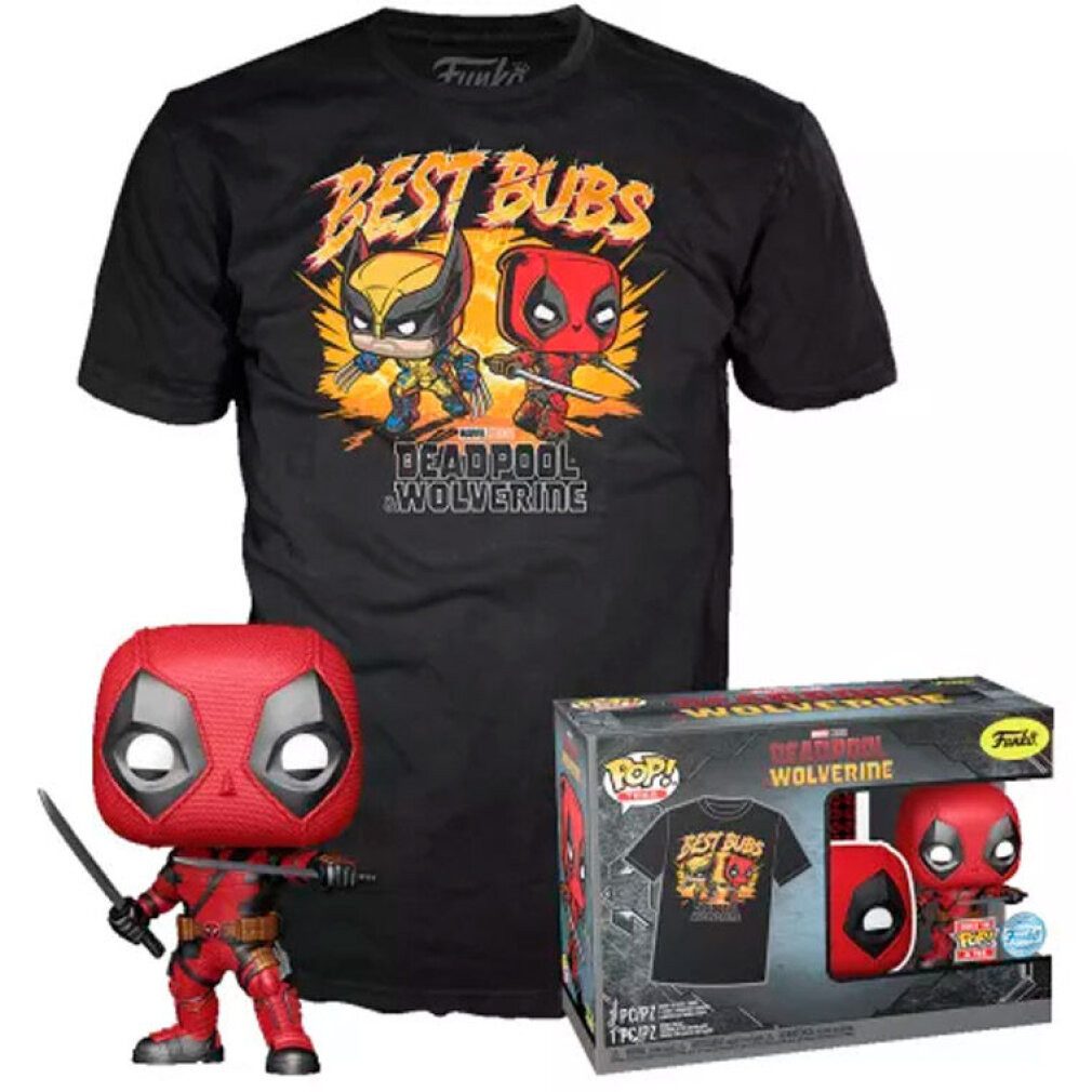 Actionfigur Set figure POP & Tee Marvel Deadpool & Wolverine S
