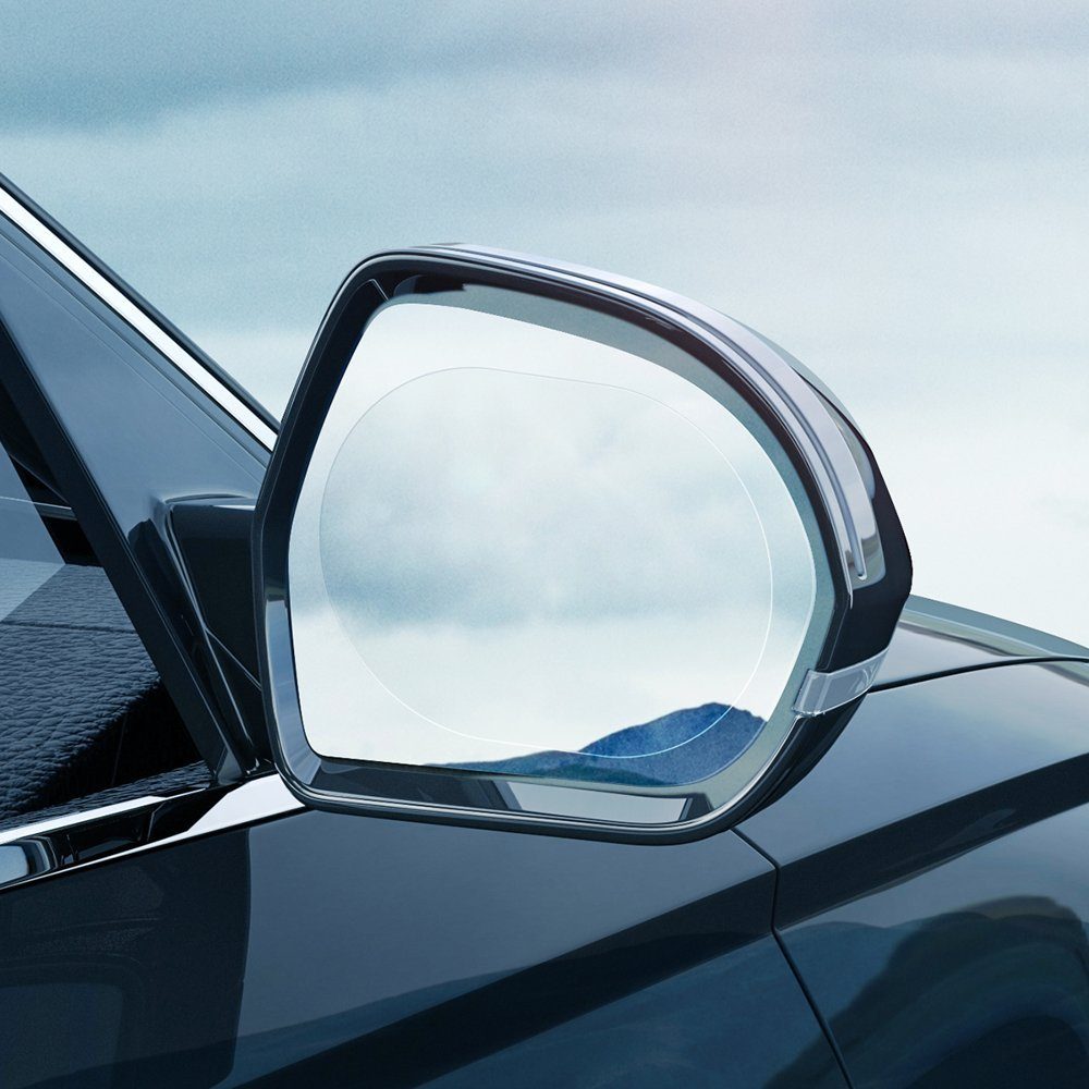 2x Auto Pkw Kfz Außenspiegel Seitenspiegel Regenschutz Folie Neu