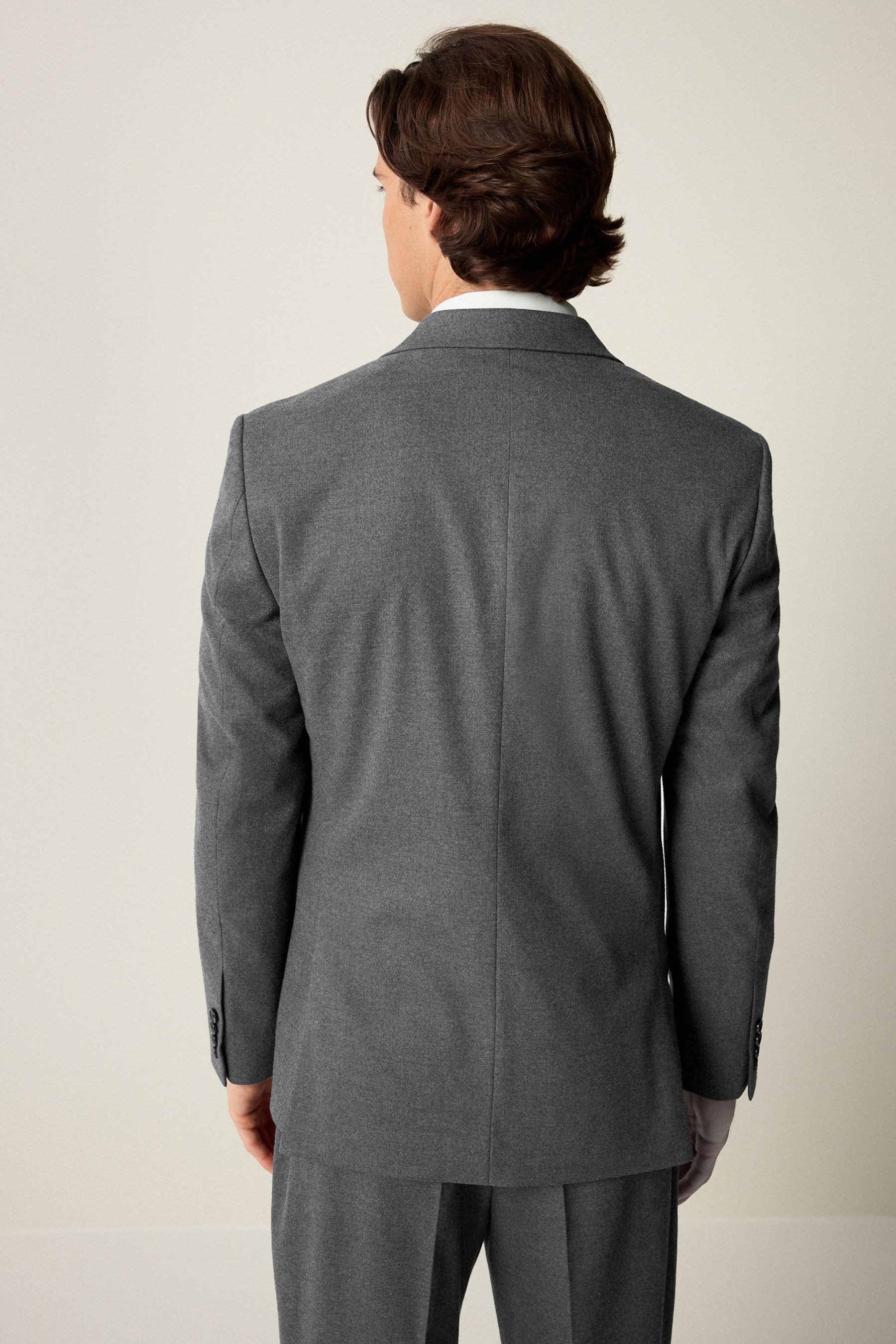 Next Baukastensakko Flanellsakko im Slim Fit (1-tlg) günstig online kaufen