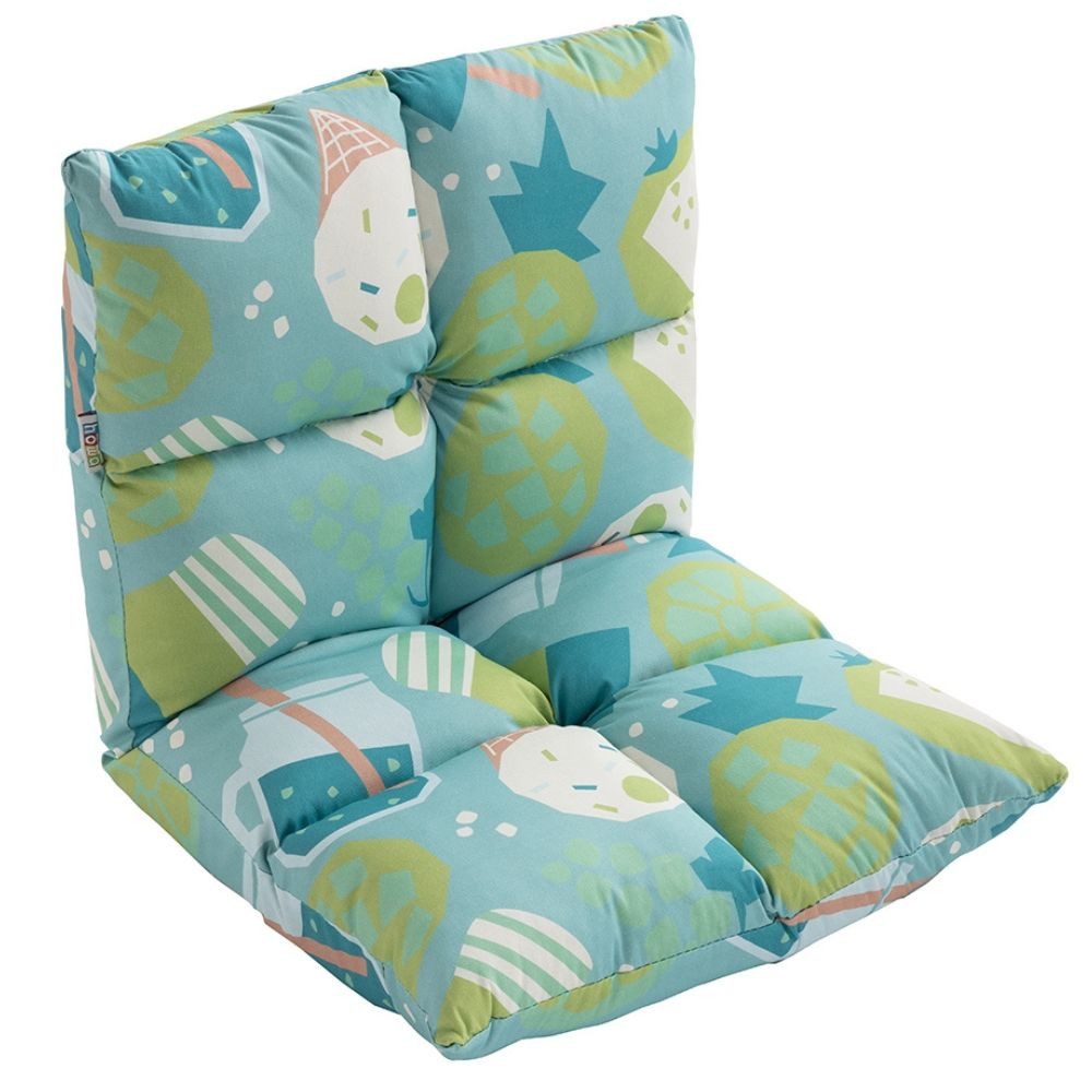 howa Kindersessel colorful blue, 2 in 1 Kindersessel - Kinderliege, Bodensessel mit Liegefunktion