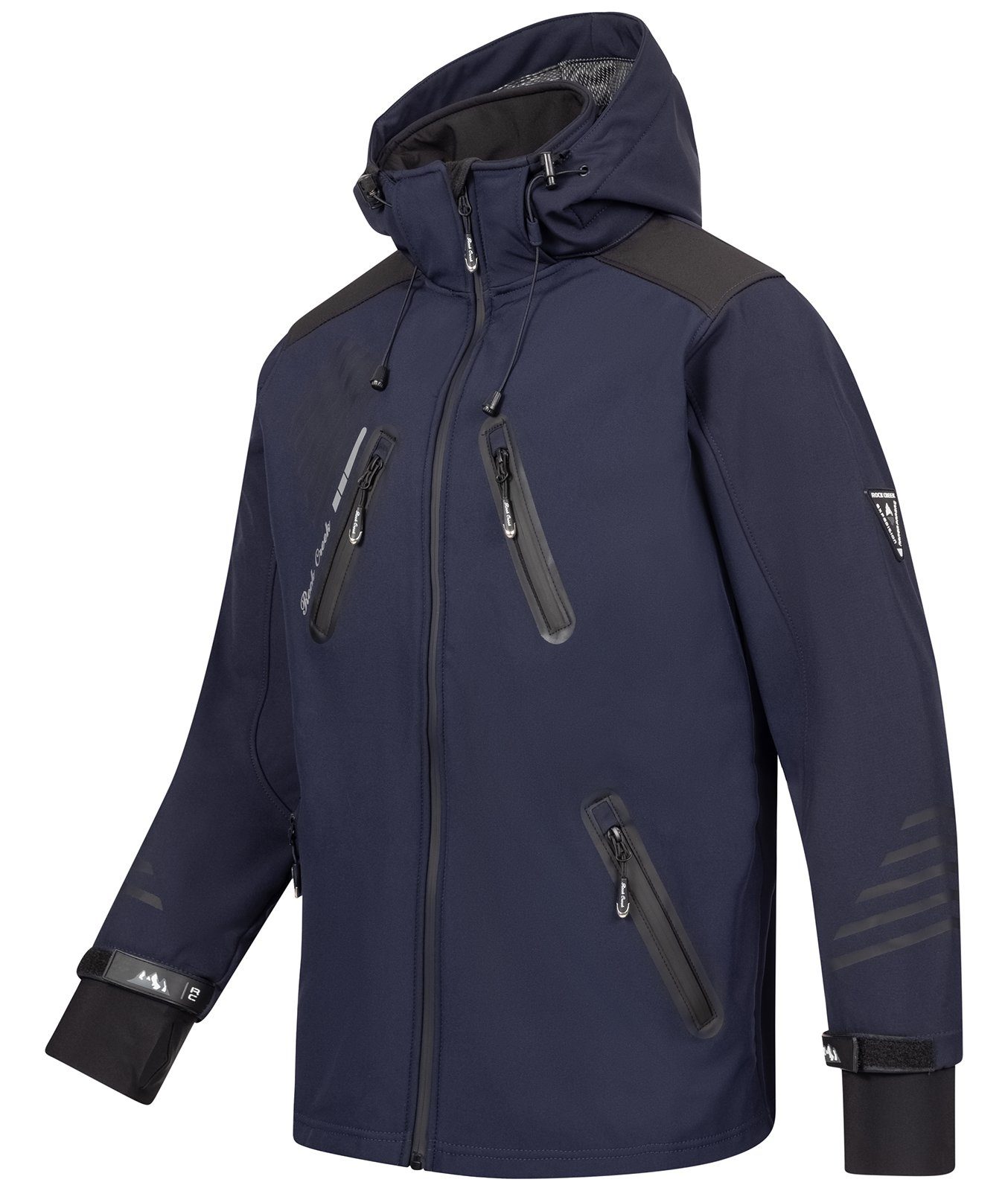 Rock Creek Softshelljacke Herren Softshelljacke Wanderjacke günstig online kaufen