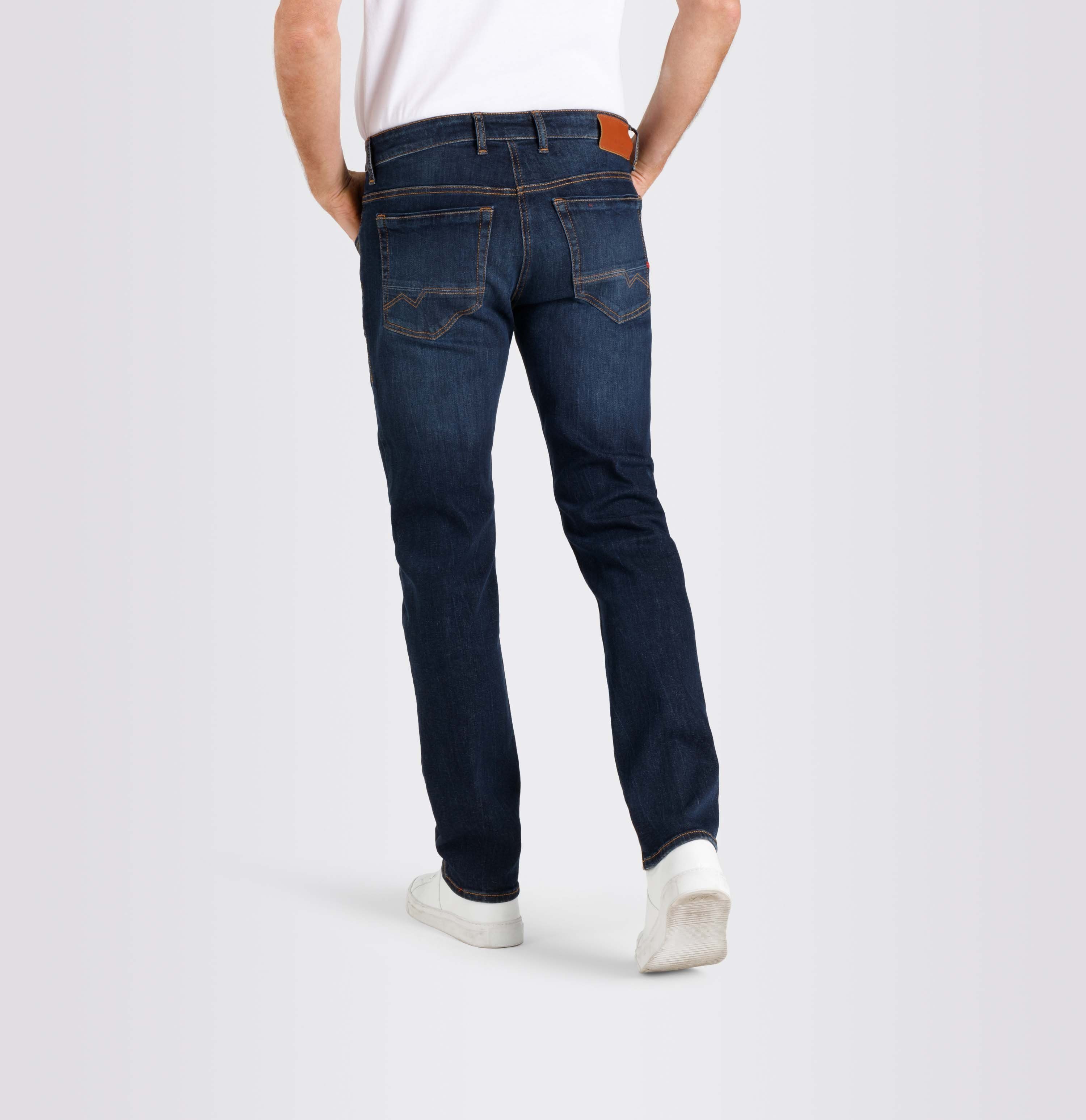 Arne Slim-fit-Jeans Pipe Authentic Used MAC Dark Blue H781