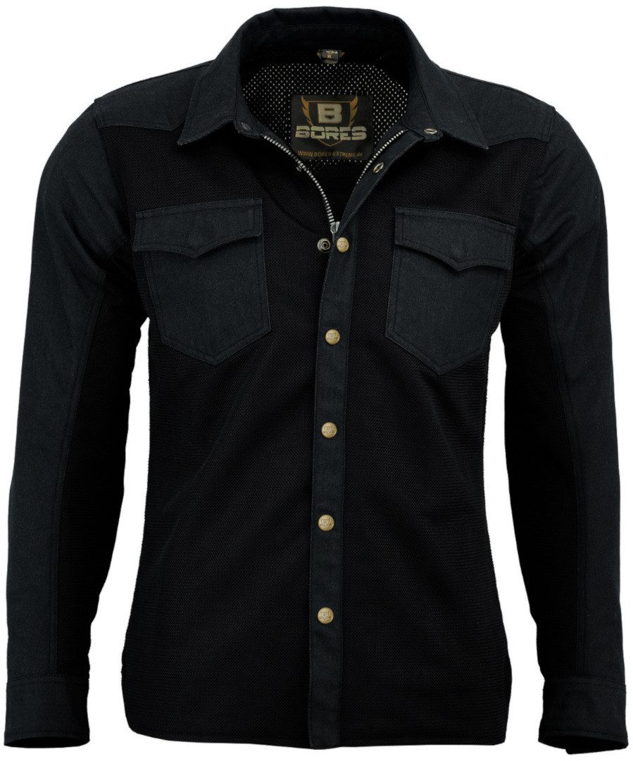 Bores Motorradjacke Driver Mesh Motorradhemd reißfest