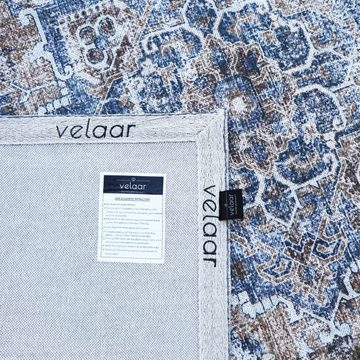 Teppich Teppich Durban Genial 230x160 cm Beige und Blau, Dutch Lifestyle, Rechteckig, Höhe: 1 mm