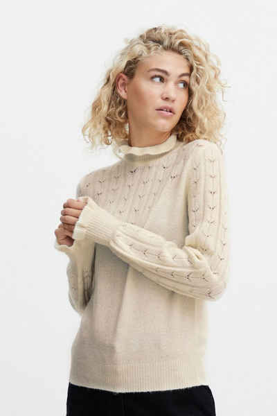 b.young Stehkragenpullover BYOHELLA STRUCTURE JUMPER - 20812232