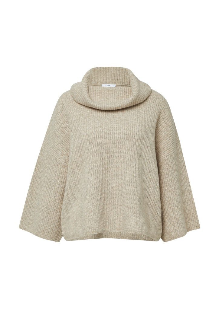 comma Wollpullover Comma / Da.Strick / Indoor-Poncho günstig online kaufen