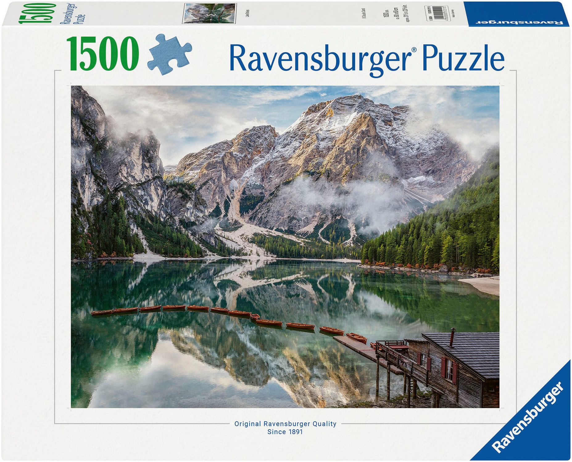 Ravensburger Puzzle Pragser Wildsee, 1000 Puzzleteile, günstig online kaufen