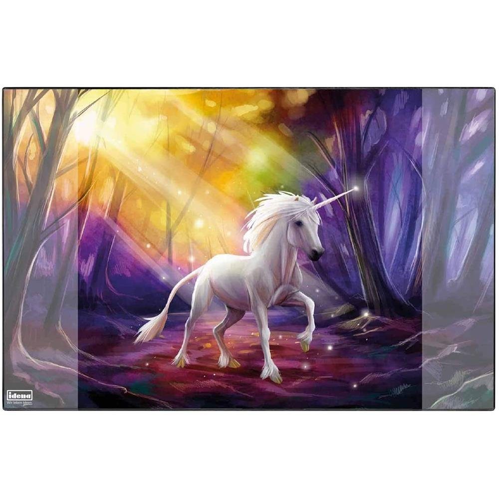 Idena Schreibtischunterlage Einhorn