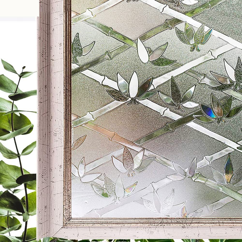 Coonoor Fensterfolie Mattes blumenfensterfolien, 3D Fensterfolie, günstig online kaufen
