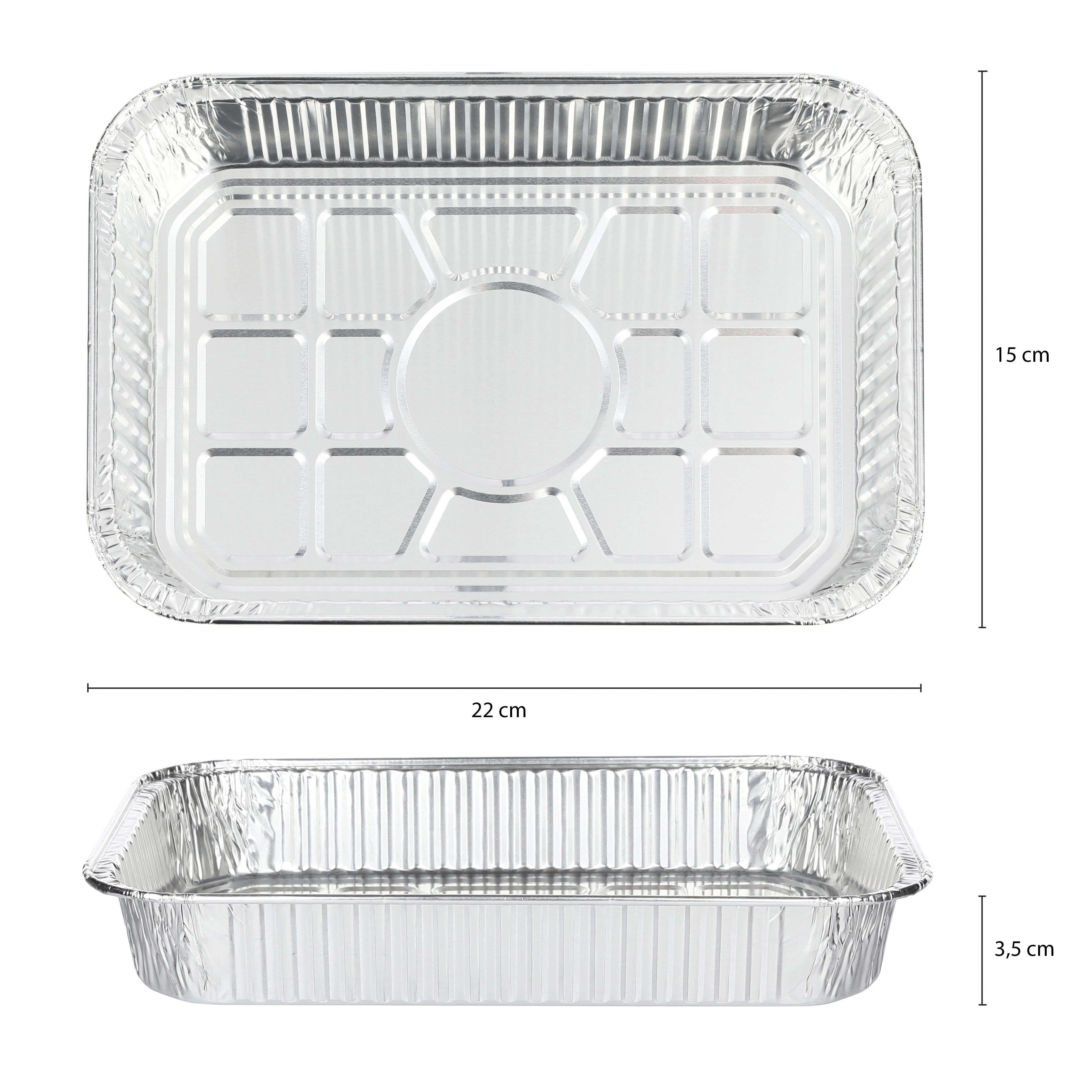 Vaily Tropfschale Alu Grillschalen Klein - günstig online kaufen