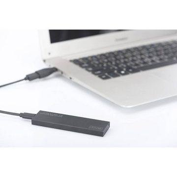 Digitus Festplatten-Gehäuse M.2 SSD-Festplattengehäuse USB 3