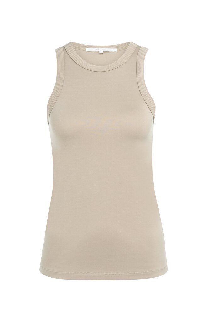 YAYA Tanktop Ärmelloses Oberteil Ziernaht