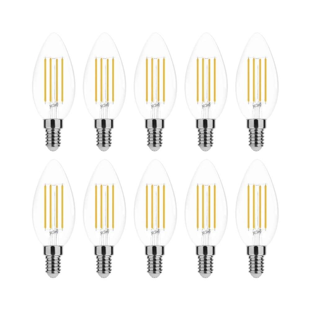 Aigostar LED-Leuchtmittel 4w LED Candle Filament günstig online kaufen