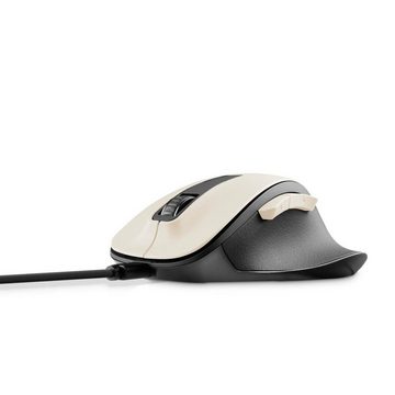 Hama Optische 6 Tasten Funkmaus, ergonomisch, Rechtshänder, leise Tasten ergonomische Maus (Funk)