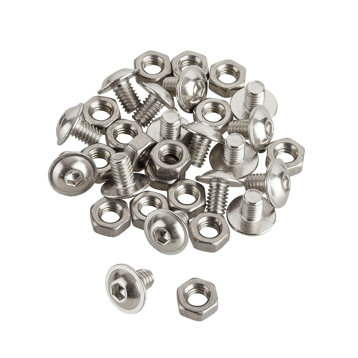 Schrauben-Set innogard Schrauben-Set Edelstahl M6 für Rasenkanten
