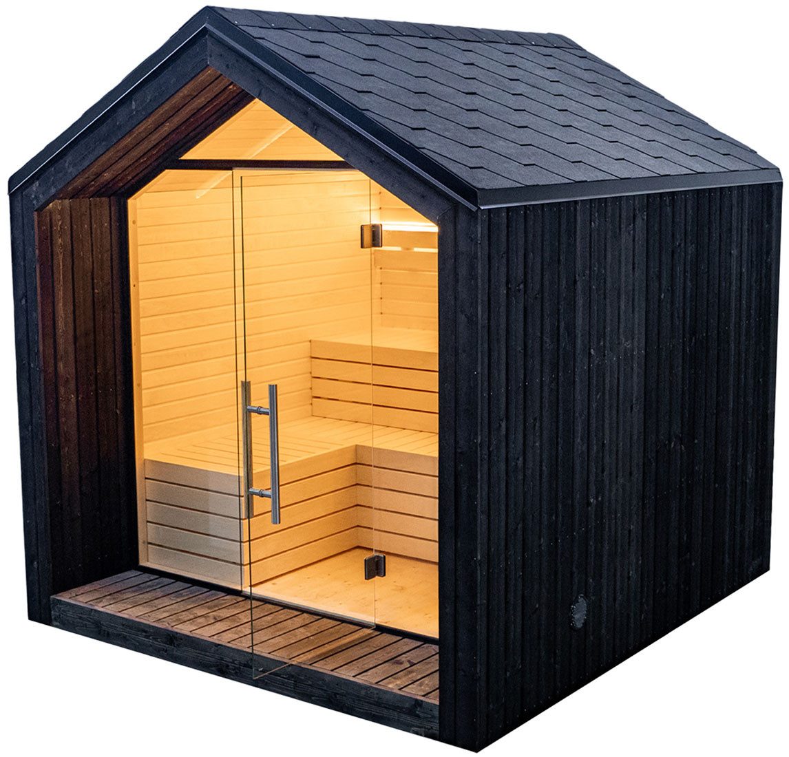 weka Saunahaus Luua, BxTxH: 234 x 249 x 244 cm
