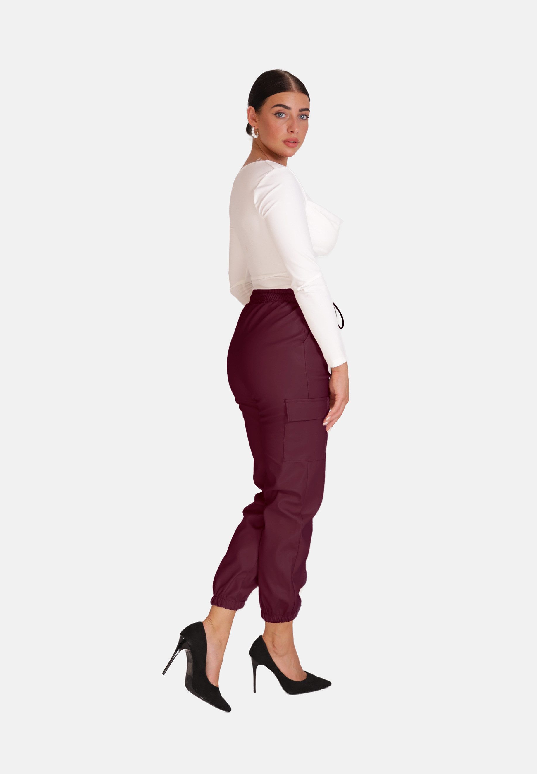 Elara Stoffhose Damen Hose