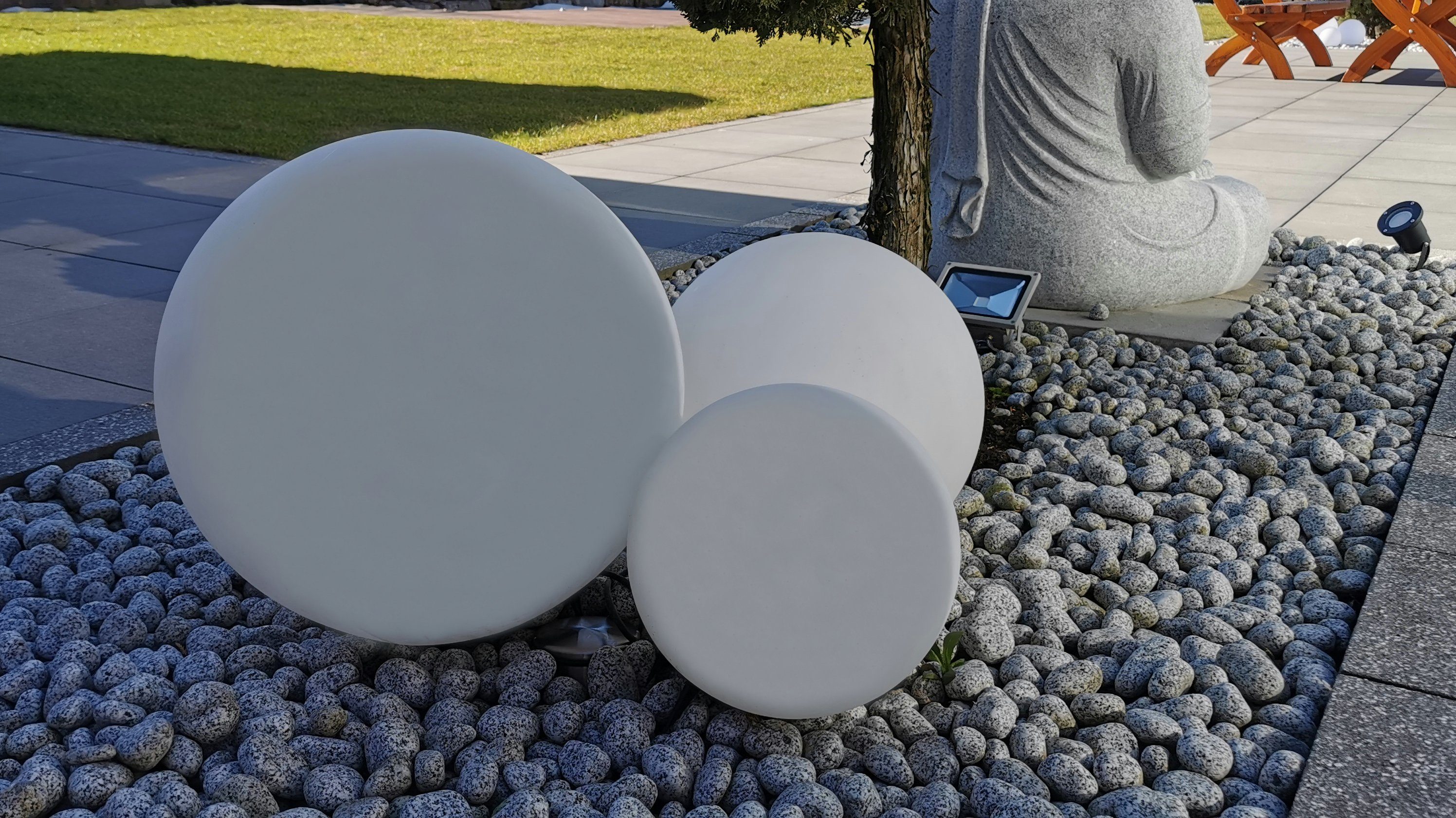 TRANGO LED Gartenleuchte, er Set 23400WB günstig online kaufen