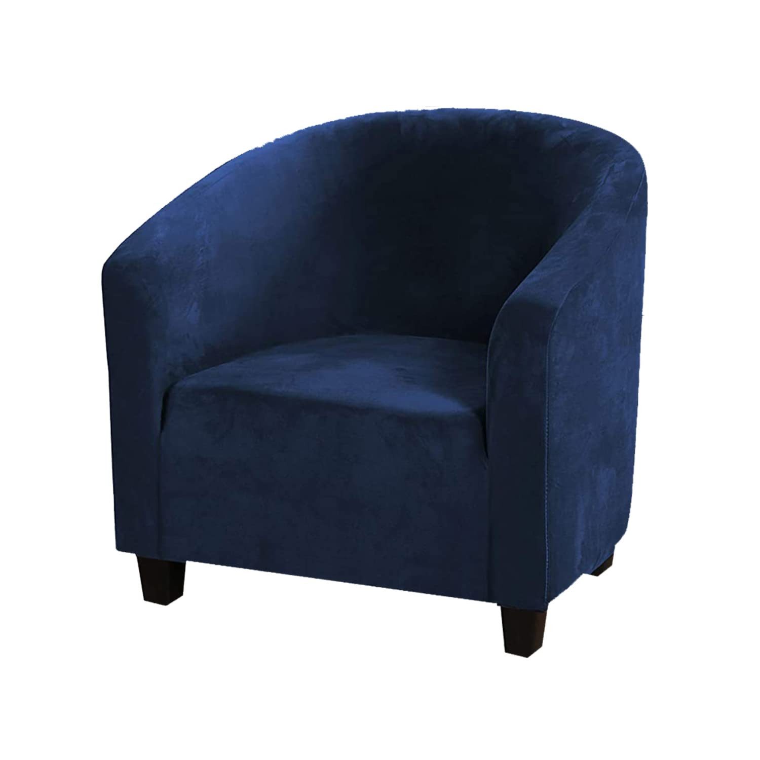 Diwzbyn Sesselhusse Sesselüberzug aus Samt, Sesselhusse Bezug für Sessel, Relaxsessel, Ohrensessel, elastisches Material, Sofabezug