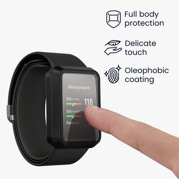 kwmobile Smartwatch-Hülle 2x Hülle für Huawei Watch D, Fullbody Fitnesstracker Glas Cover Case Schutzhülle Set