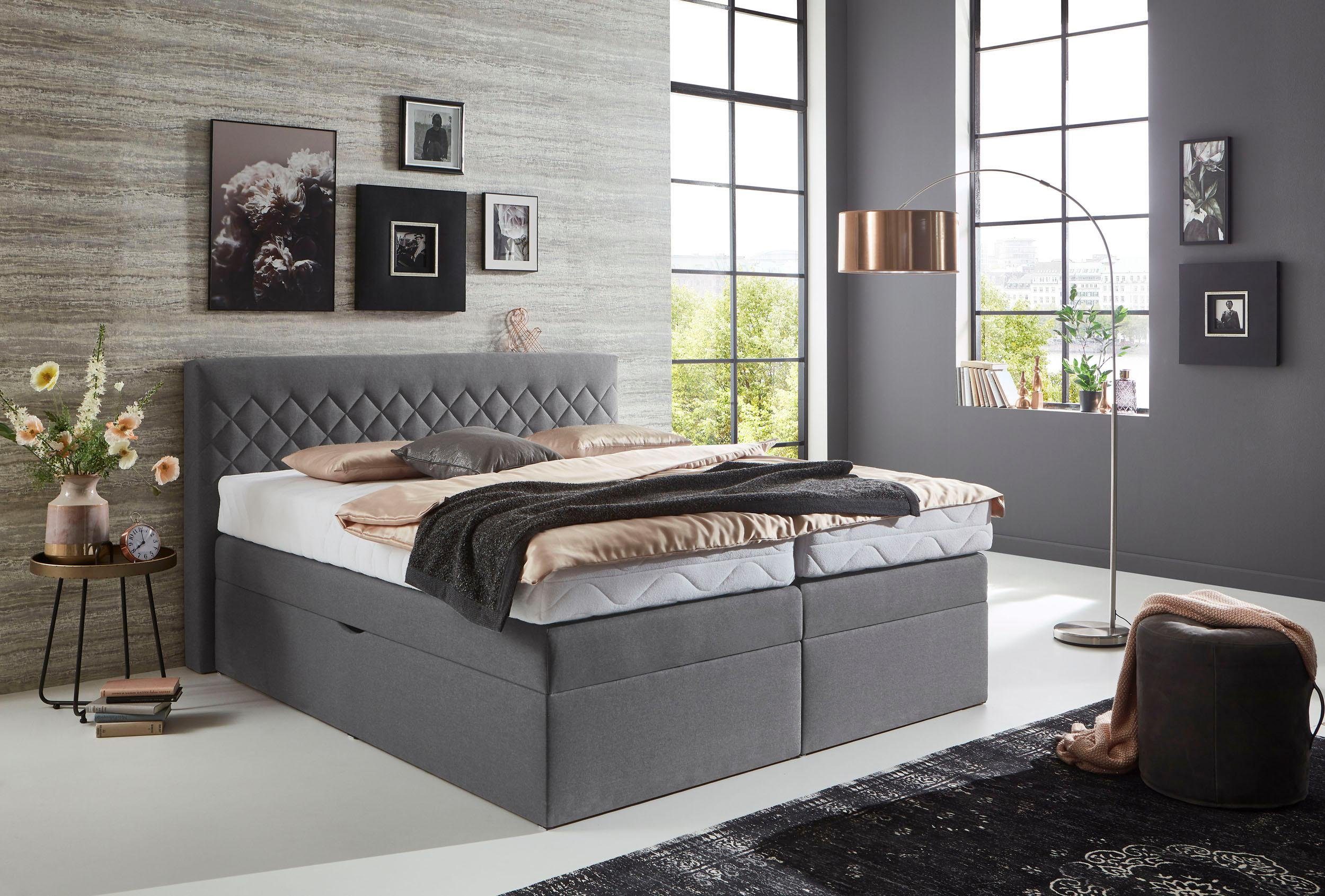 Westfalia Schlafkomfort Boxspringbett, wahlweise mit Bettkasten günstig online kaufen
