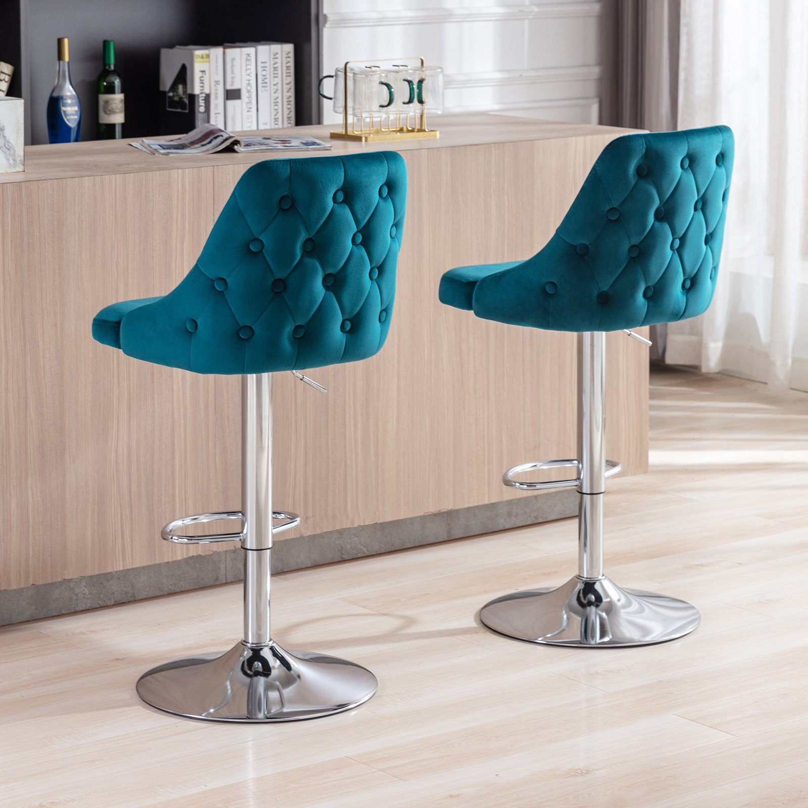 WAHSON OFFICE CHAIRS Barhocker Barstuhl 2er günstig online kaufen