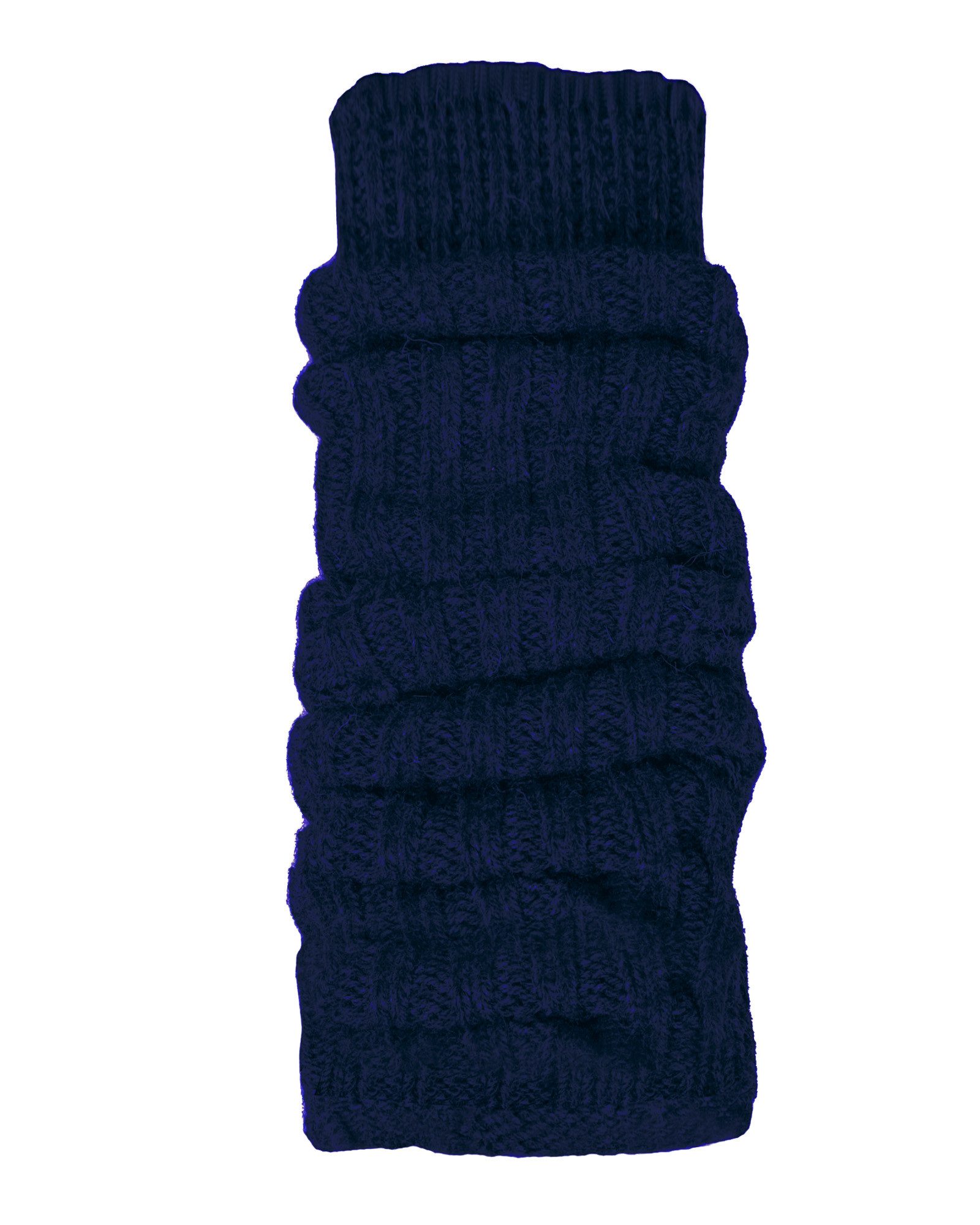 HomeOfSocks Beinstulpen Alpaka Stulpen Damen aus Wolle Grobstrick Leg Warmer Hoher Tragekomfort dank Gummibund Höhe verstellbar
