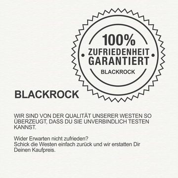 BLACKROCK Steppweste BR1701 Herren Outdoor-Weste - Slim-Fit - Abnehmbare Kapuze