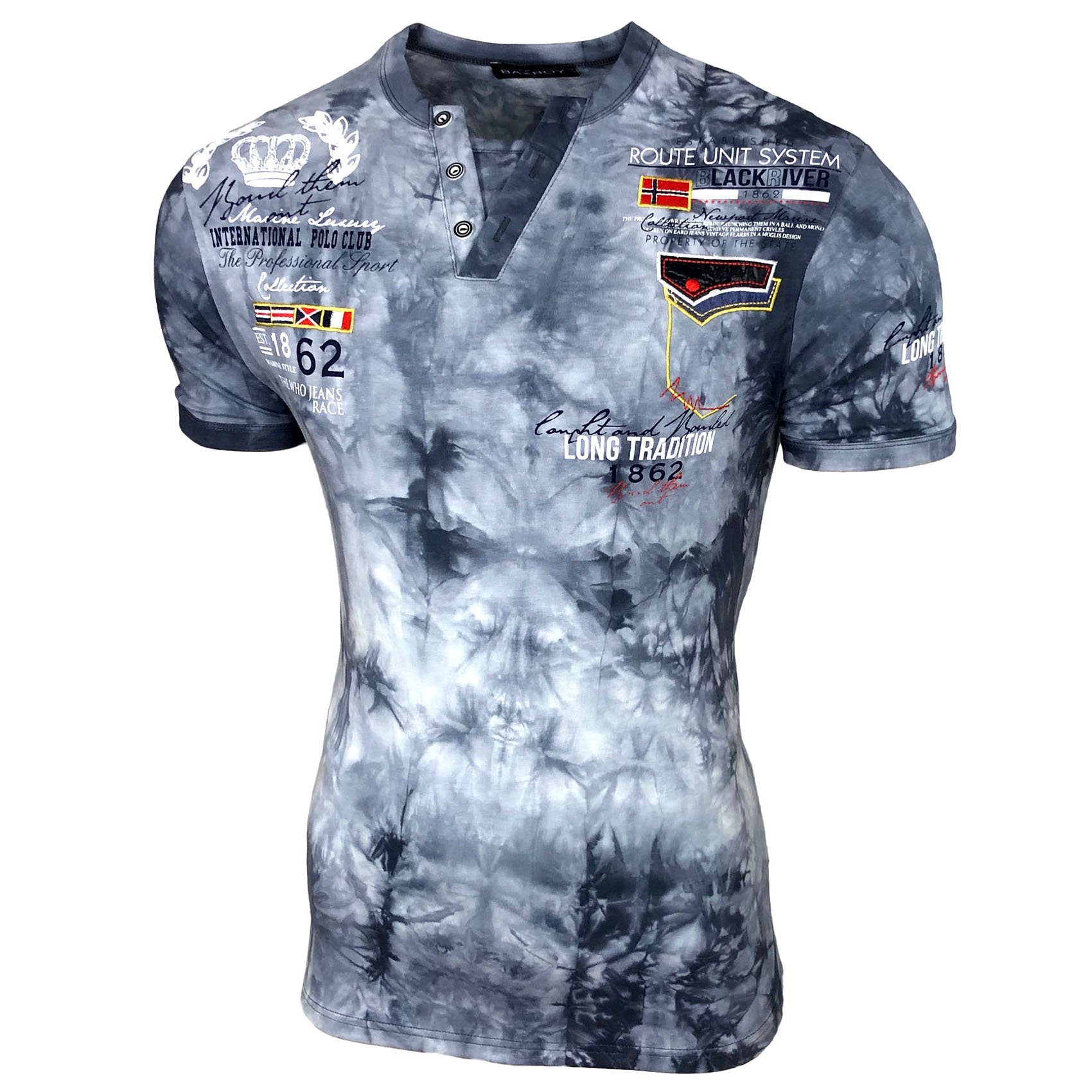 Baxboy T-Shirt Baxboy Verwaschen Kurzarm T-Shirt günstig online kaufen
