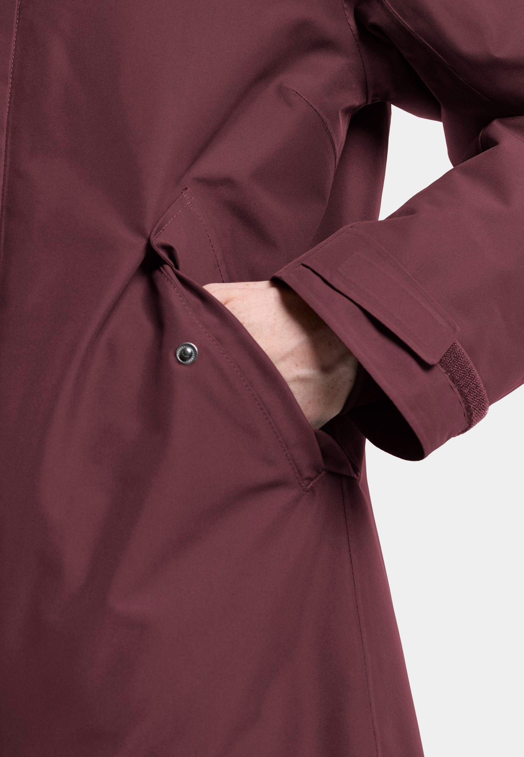 Didriksons Winterjacke Damen Wintermantel Winterparka Wasserdicht KATE mit Kapuze mit Taschen