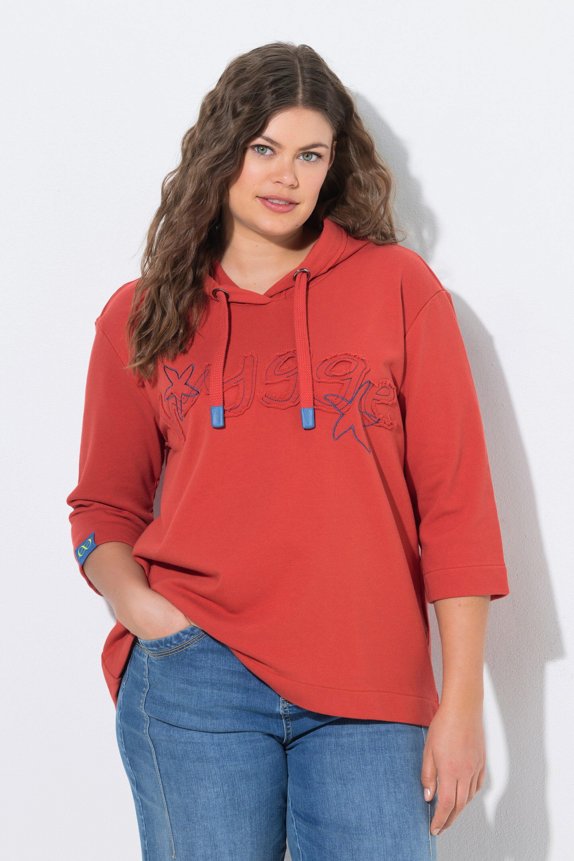 Laurasøn Sweatshirt Sweatshirt Kapuze 3/4 Arm