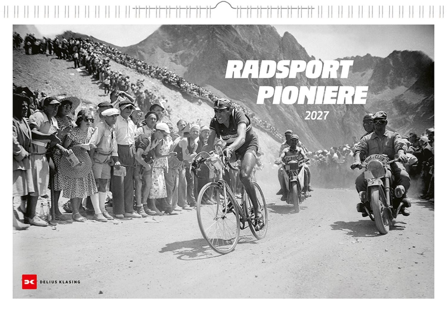 Delius Klasing Wandkalender Radsport Pioniere 2027