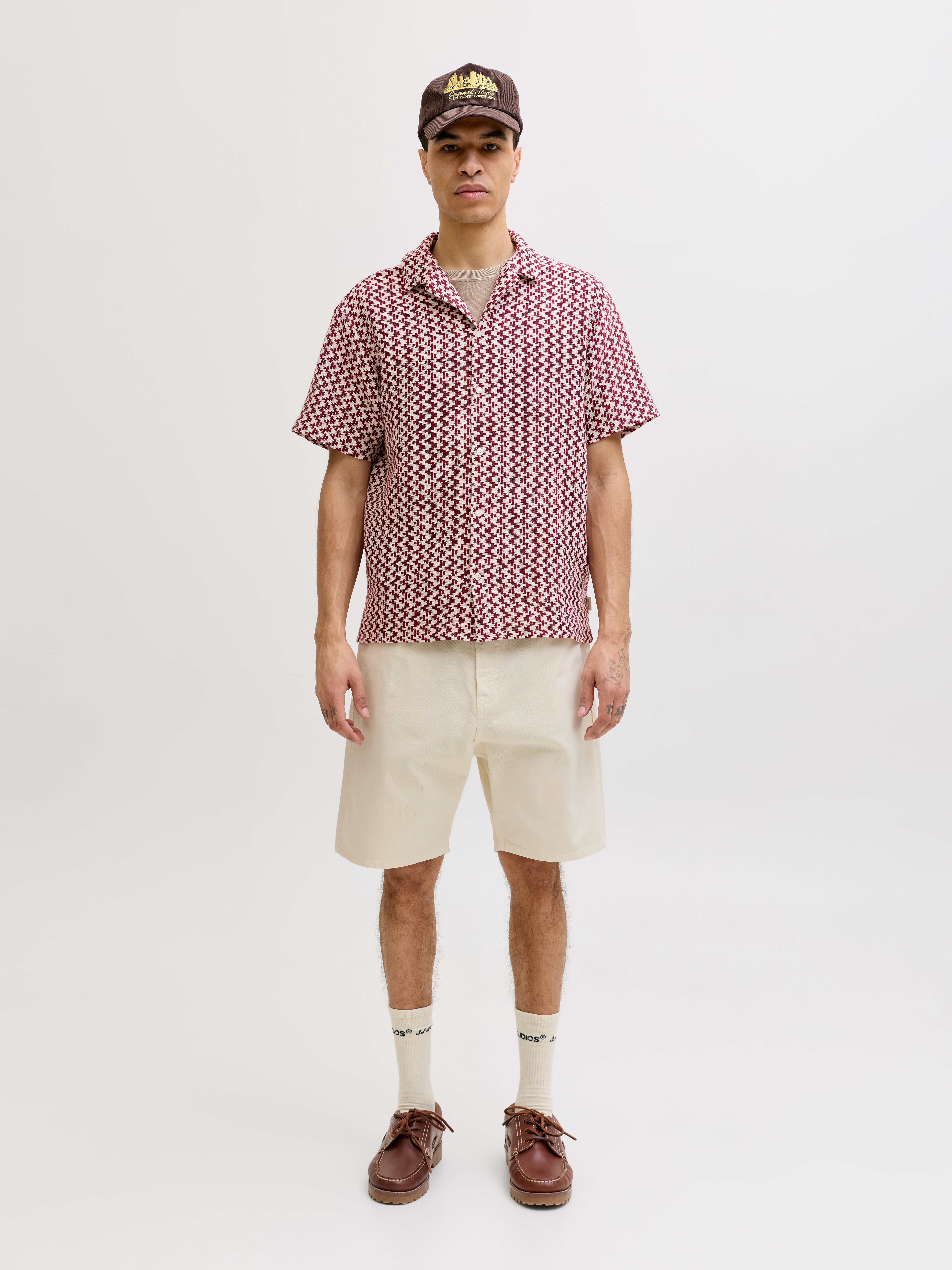Jack & Jones Shorts JPSTTONY ORIGINAL 017 SHORTS MID SN Baumwolle, locker geschnitten – Bild 4 von 5