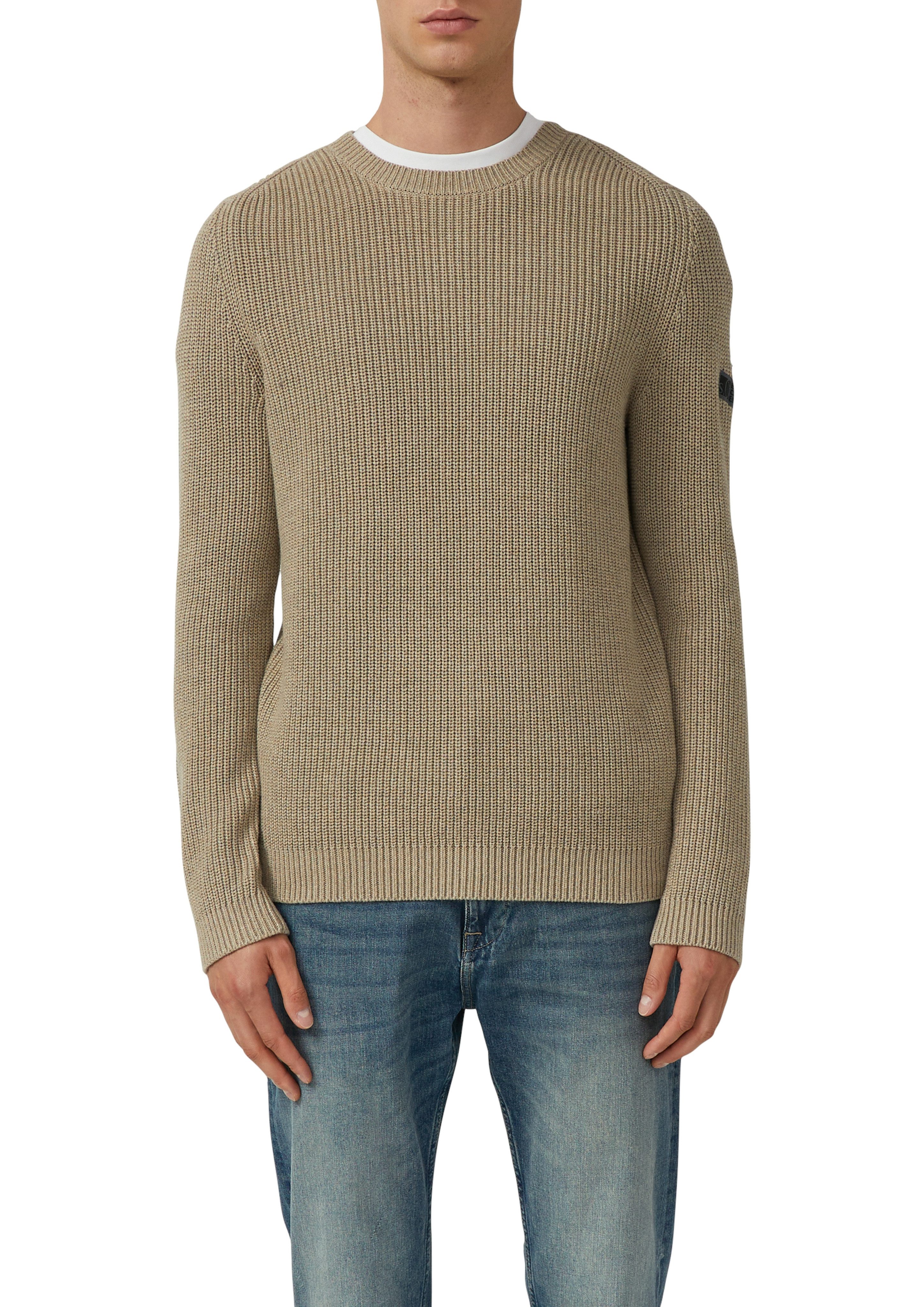 s.Oliver Strickpullover mit Rippbündchen