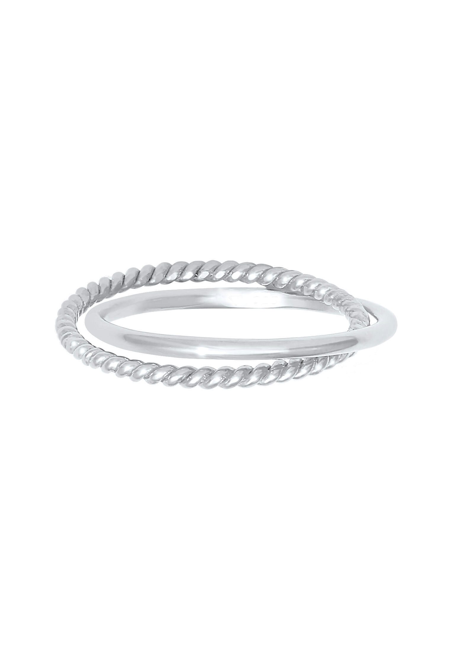 Elli Fingerring Wickelring Klassik Fein Gedreht 925 Silber günstig online kaufen