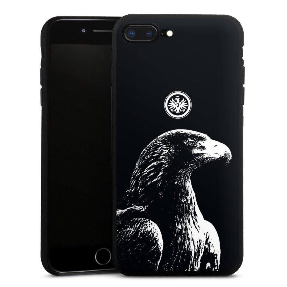 DeinDesign Handyhülle Eintracht Frankfurt Offizielles Lizenzprodukt Attila SGE Attila, Apple iPhone 7 Plus Silikon Hülle Bumper Case Handy Schutzhülle