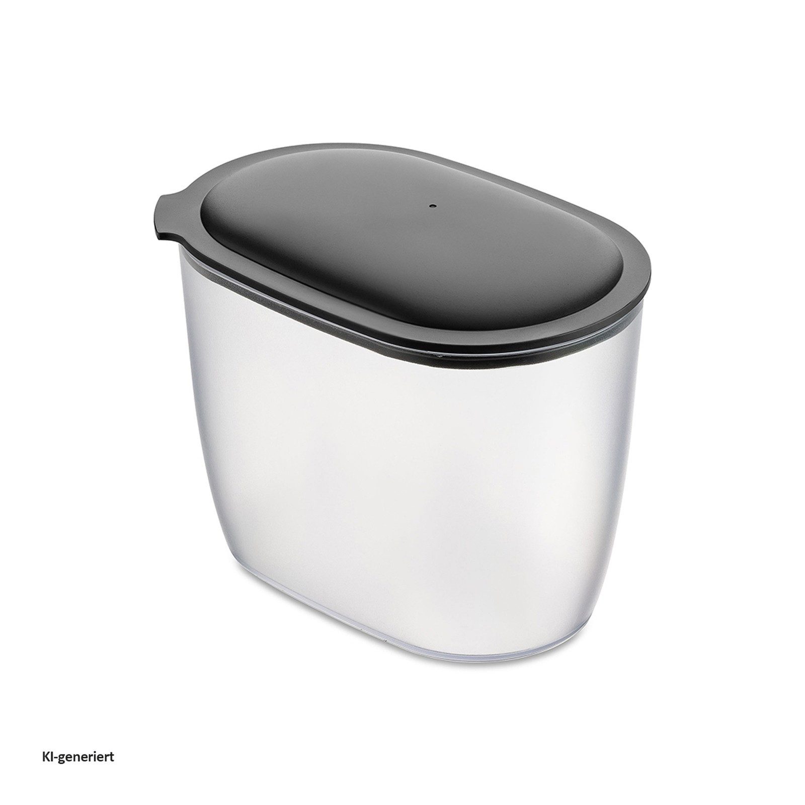 KOZIOL Vorratsdose Vorratsdose 1,4 Liter CONNECT OVAL STORAGE M, Kunststoff, (Stück, 1-tlg., 1 Vorratsdose), aus Kunststoff luftdicht