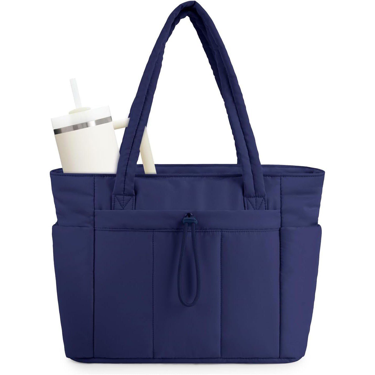 nsihing Schultertasche Damen große Kapazität Umhängetasche, Reißverschluss Handtasche, geeignet für Arbeit, Schule und Reisen