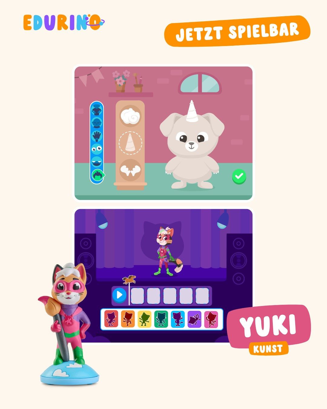 Edurino Lernspielzeug Lernfigur Edurino Hero Yuki - Kunst & gestalten
