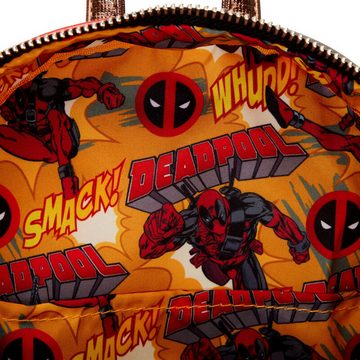 Loungefly Minirucksack Marvel Deadpool Metallic